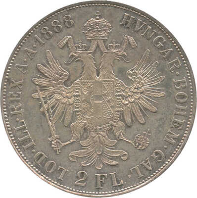 2 флорина 1888 года